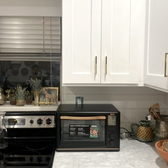 Super Chic CRUX 6-Slice Digital Air Fryer Toaster Oven in Black - Picture 8 of 17